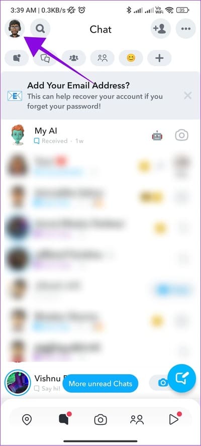 choose-profile-1-1 ما هي القصة المشتركة على Snapchat وكيفية استخدامها