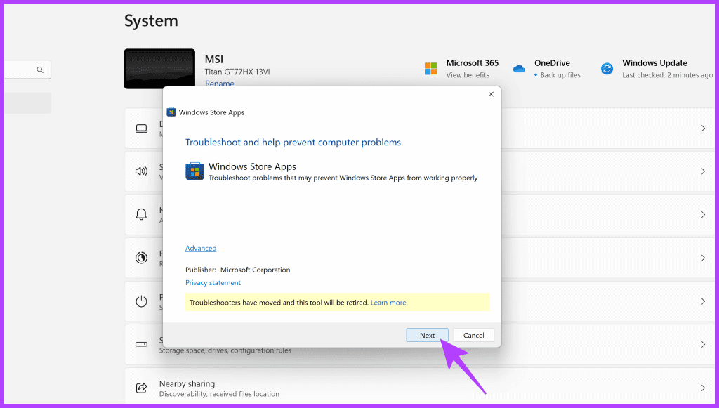 click-on-Next-to-proceed-1024x581-1 8 إصلاحات لتطبيق Xbox عالق في الخطأ "Few Things That Are Missing on This PC".