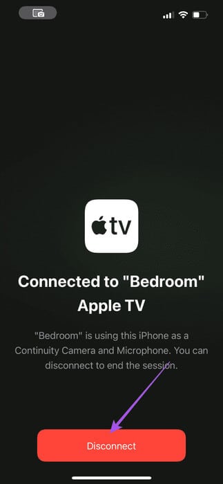 disconnect-apple-tv-4k-from-iphone-473x1024-1 كيفية استخدام FaceTime على Apple TV 4K