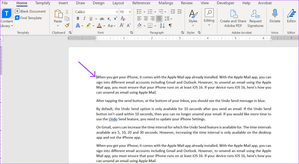 3 أفضل طرق لإضافة مسافة بادئة لفقرة في Microsoft Word - %categories