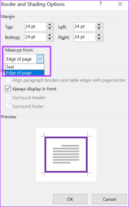 Como inserir e editar bordas de página no Microsoft Word | a melhor casa