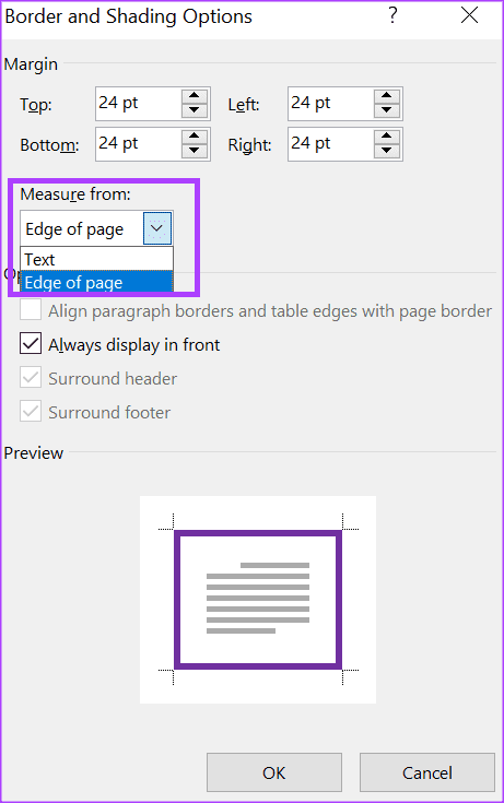 كيفية إدراج حدود الصفحة وتحريرها في Microsoft Word - %categories