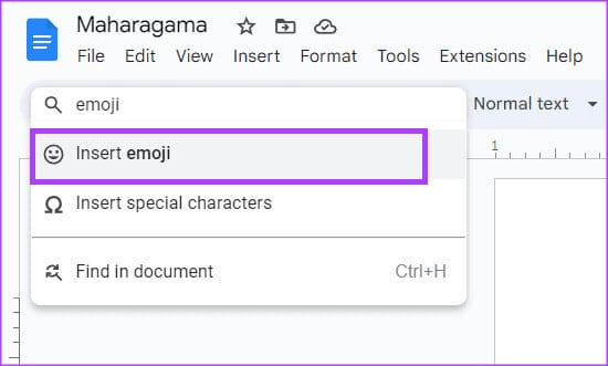 how-to-insert-emojis-in-google-docs-3 أفضل 7 طرق لإدراج الرموز التعبيرية في Google Docs