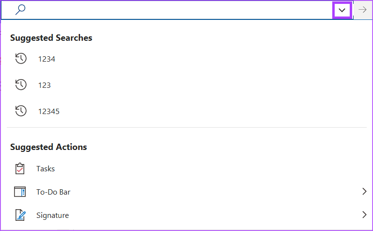 how-to-search-in-outlook-using-search-operators-11 دليل لاستخدام شريط البحث وعوامل البحث في Microsoft Outlook