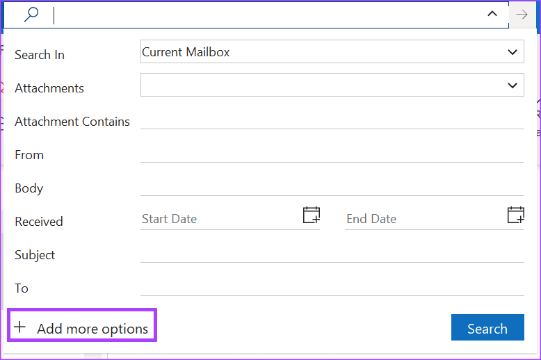 how-to-search-in-outlook-using-search-operators-12 دليل لاستخدام شريط البحث وعوامل البحث في Microsoft Outlook