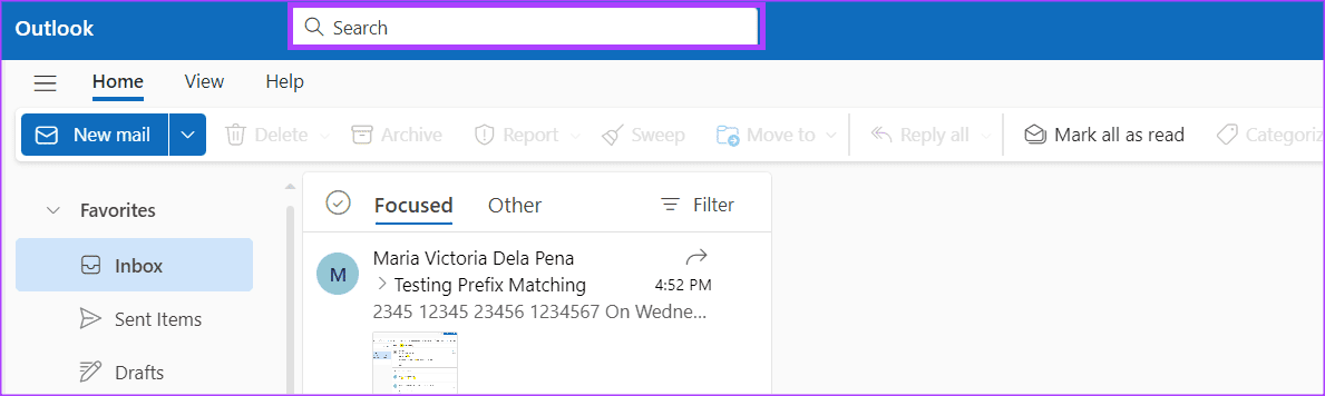 how-to-search-in-outlook-using-search-operators-5 دليل لاستخدام شريط البحث وعوامل البحث في Microsoft Outlook