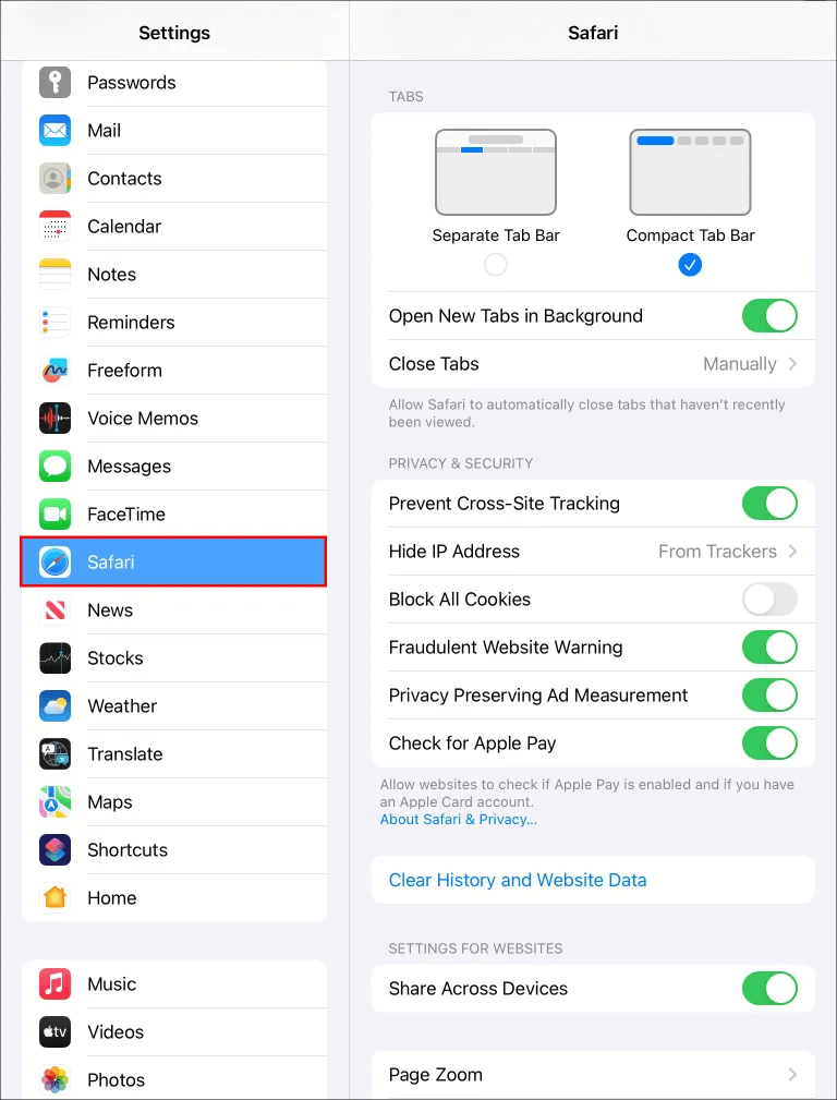iPad-How-to-Clear-Cache-on-Apps50 كيفية مسح ذاكرة التخزين المؤقت لتطبيقات IPad