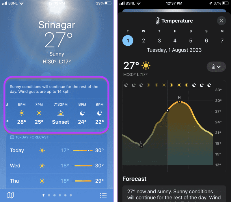 كيفية استخدام تطبيق Apple Weather على iPhone - %categories