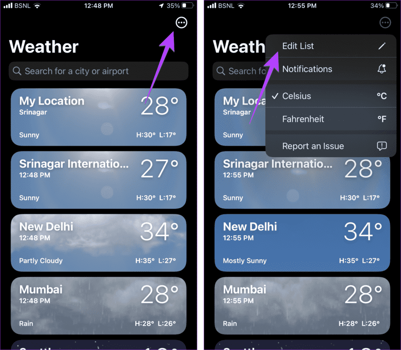 كيفية استخدام تطبيق Apple Weather على iPhone - %categories