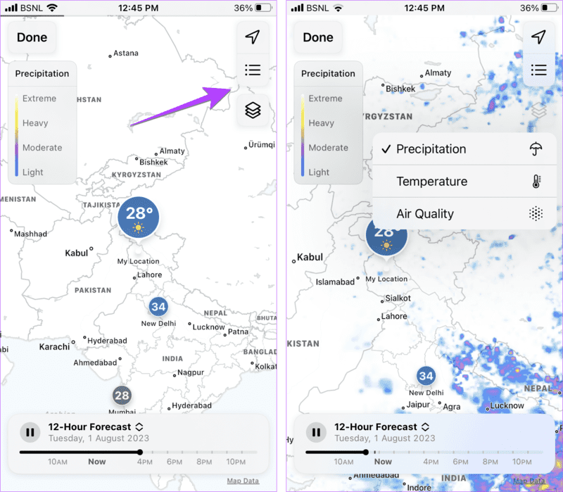 كيفية استخدام تطبيق Apple Weather على iPhone - %categories