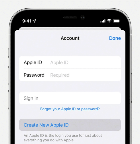 ios15-iphone-12-pro-app-store-account-create-new-apple-id-e1691489213895 كيفية إعادة تعيين رمز مرور IPhone