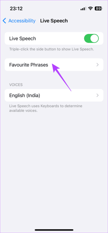 ios17-personal-voice-13-2-709x1536-1-e1690903608605 كيفية استخدام ميزة Personal Voice في iPhone لإنشاء صوتك AI