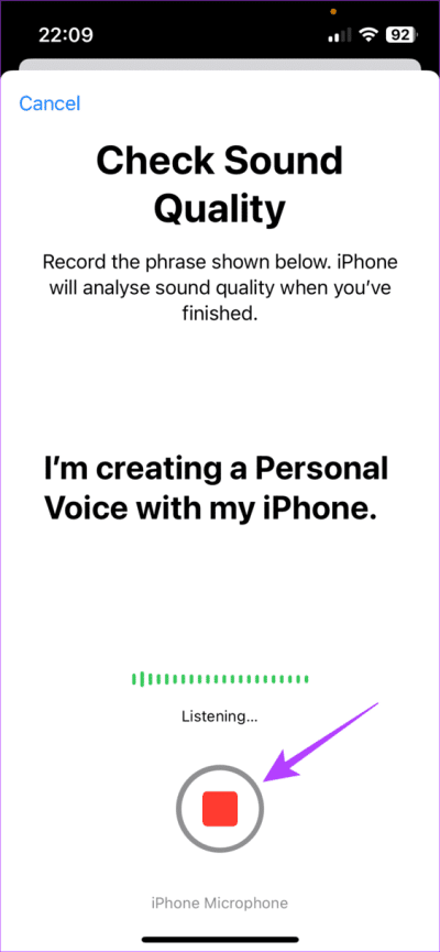 ios17-personal-voice-8-e1690903571337 كيفية استخدام ميزة Personal Voice في iPhone لإنشاء صوتك AI