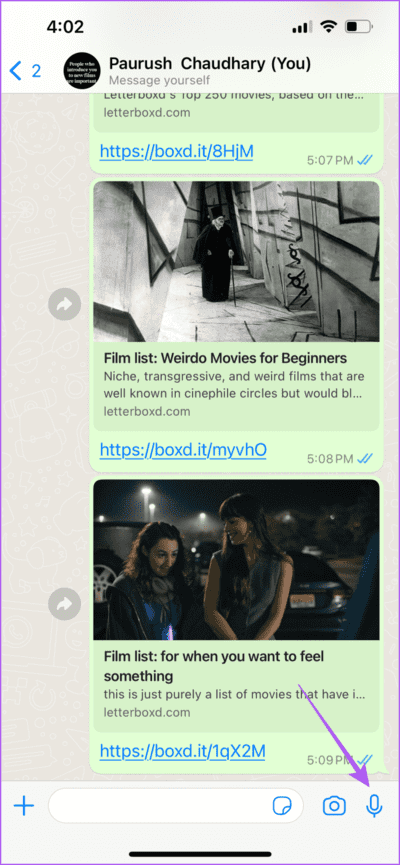 microphone-whatsapp-chat-mobile-710x1536-1 كيفية إرسال رسائل فيديو فورية على WhatsApp على iPhone و Android