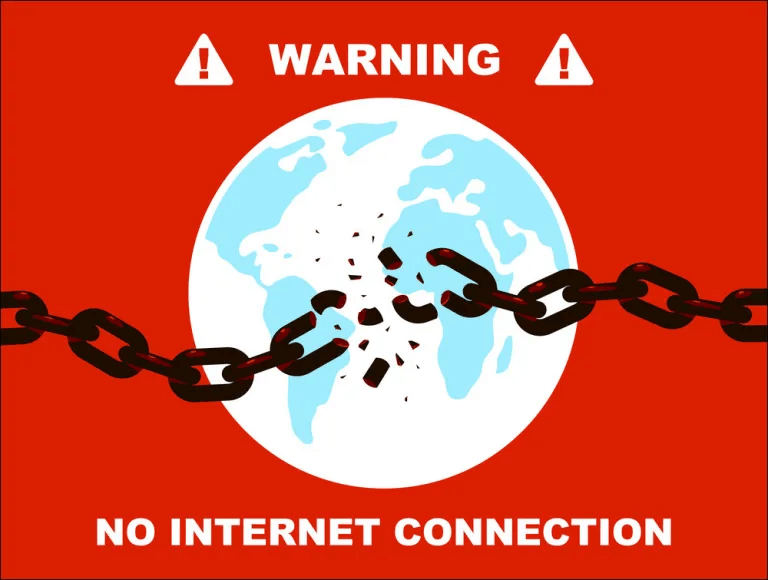 no-internet-connection-concept-poster-or-banner-vector-29548012 كيفية إصلاح خطأ Cash App "رفض البنك الذي تتعامل معه هذه الدفعة"