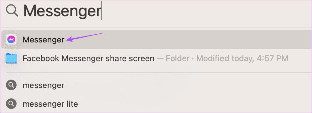 open-messenger-on-mac كيفية مشاركة الشاشة في Facebook Messenger على الهاتف المحمول وسطح المكتب