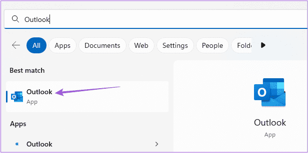 open-outlook-on-windows أفضل 6 إصلاحات لعدم ظهور الأحداث و المواعيد في Outlook Calendar على Windows 11