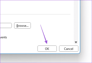 save-advanced-settings-windows-11-outlook أفضل 6 إصلاحات لعدم ظهور الأحداث و المواعيد في Outlook Calendar على Windows 11