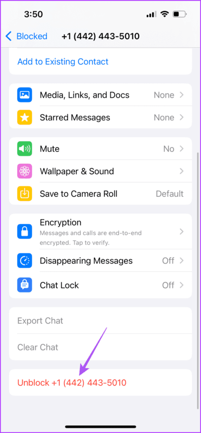 unblock-whatsapp-contact-iPhone-713x1536-1 كيفية إرسال رسائل فيديو فورية على WhatsApp على iPhone و Android