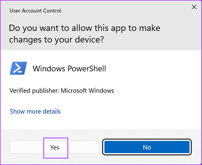 user-account-control-window-2 4 طرق سريعة للتحقق من معرف الجهاز (HWID) في Windows 11
