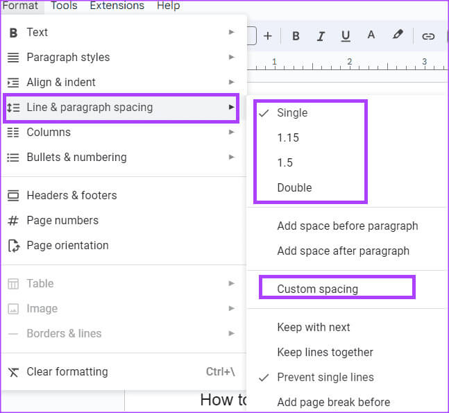 view-non-printing-characters-in-google-docs-16 دليل للأحرف غير قابلة للطباعة في Google Docs وكيفية عرضها
