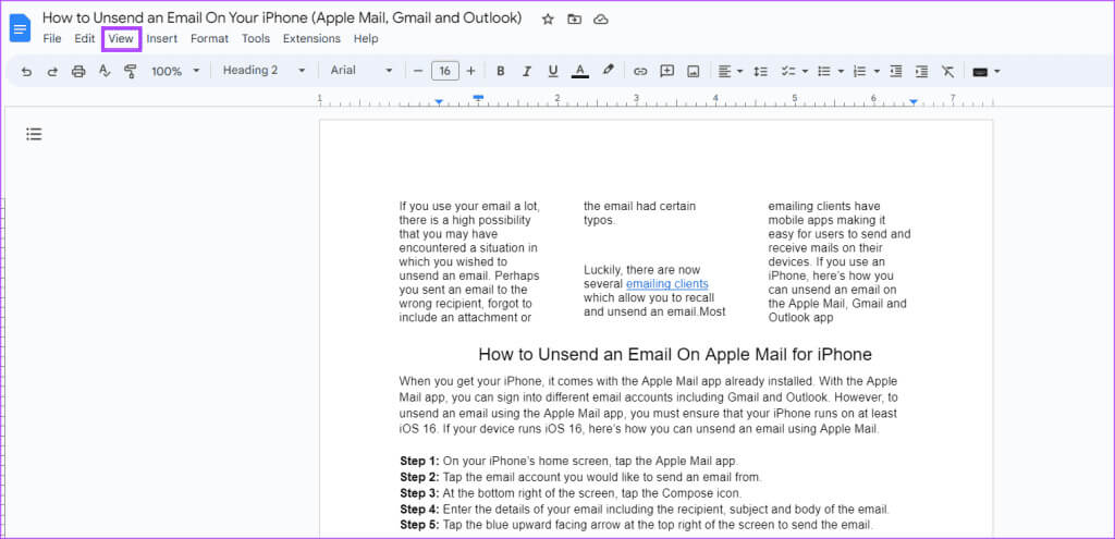 view-non-printing-characters-in-google-docs-8-1024x495-1 دليل للأحرف غير قابلة للطباعة في Google Docs وكيفية عرضها