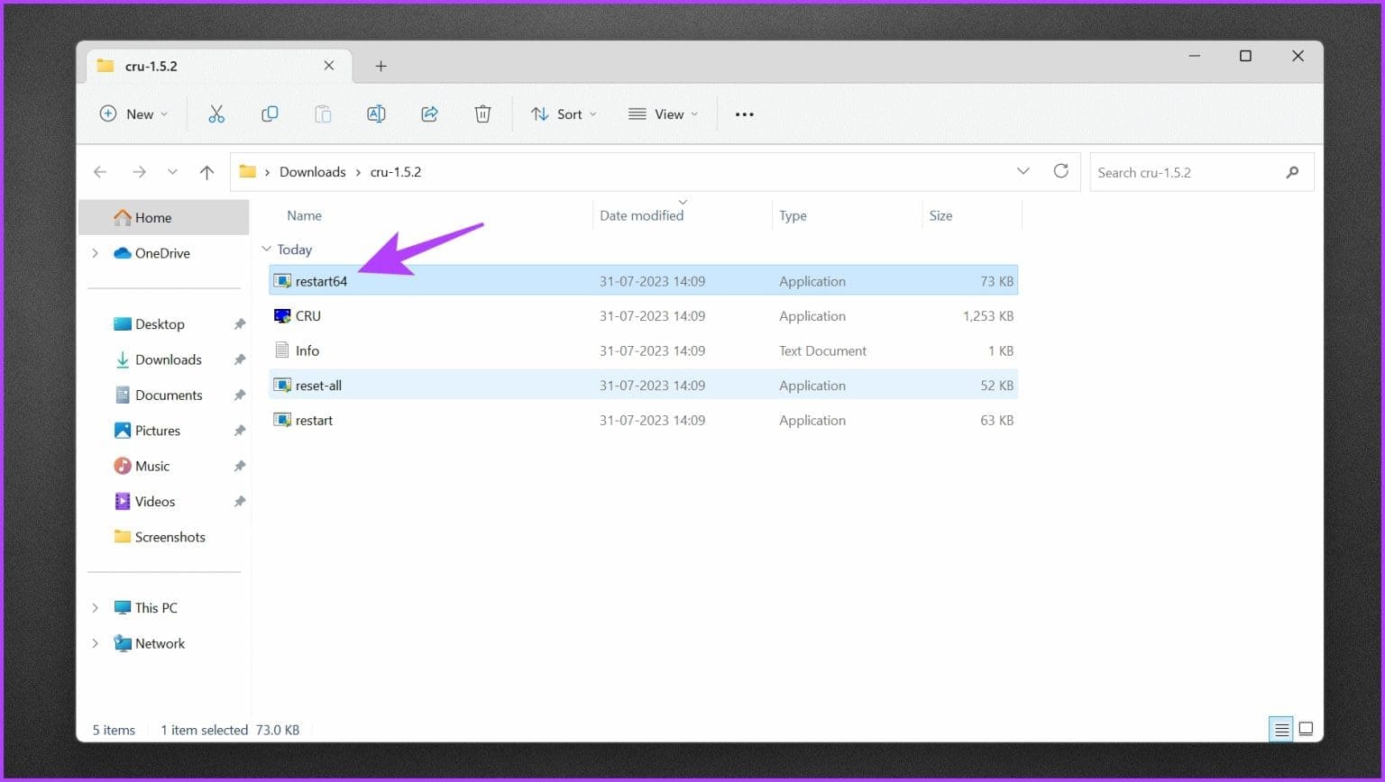 withborder_Double-click-on-restart64-1536x868-1 كيفية رفع تردد التشغيل على الشاشة: NVIDIA و AMD و Intel GPUs