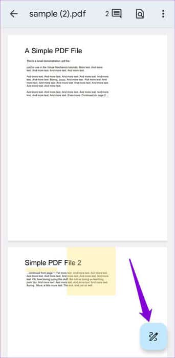 Annotate-PDF-in-Google-Drive-App-500x1024-1 كيفية إضافة تعليق توضيحي إلى ملف PDF باستخدام تطبيق Google Drive على Android