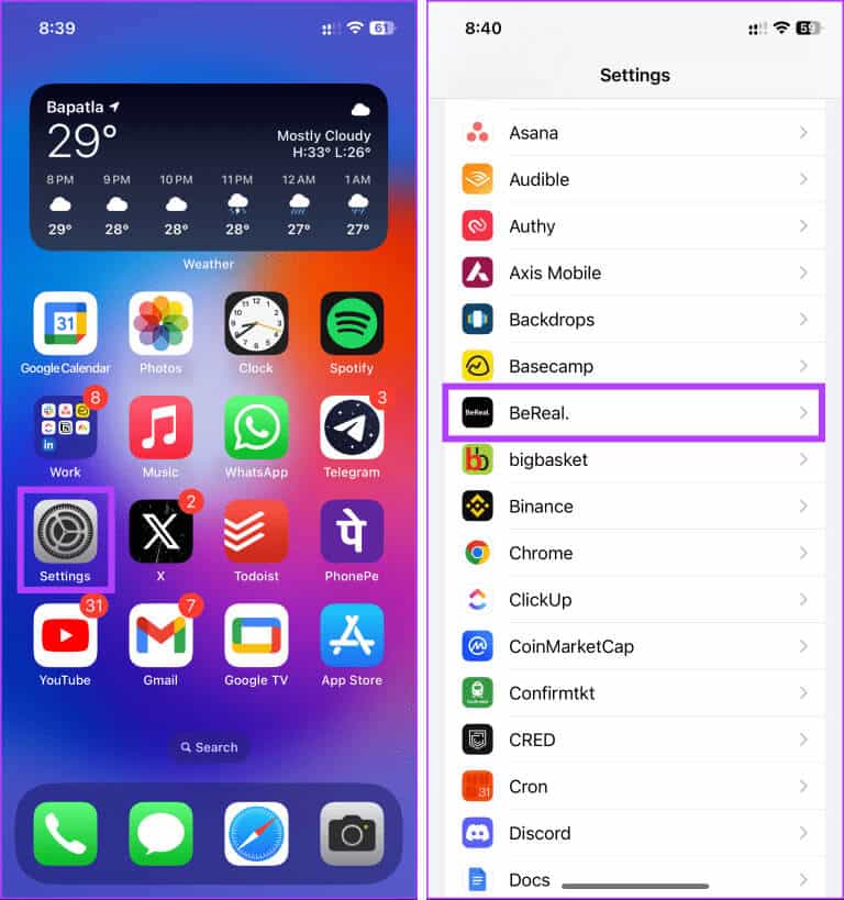 BeReal-App-Not-Working_12-768x819-1 9 طرق لإصلاح عدم عمل تطبيق Bereal كما ينبغي