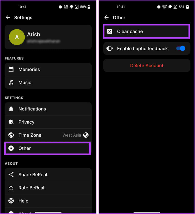 BeReal-App-Not-Working_7-768x840-1 9 طرق لإصلاح عدم عمل تطبيق Bereal كما ينبغي
