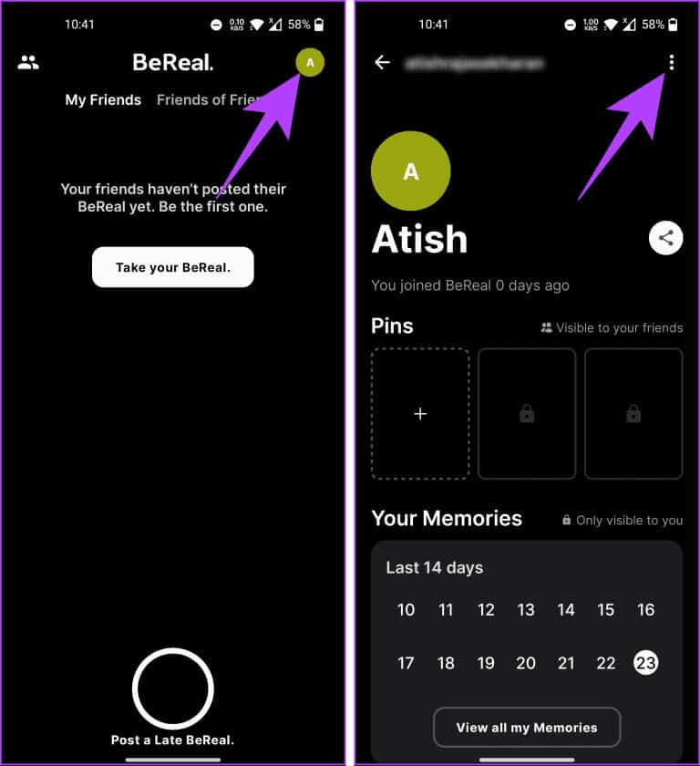 BeReal-App-Not-Working_8-768x840-1 9 طرق لإصلاح عدم عمل تطبيق Bereal كما ينبغي
