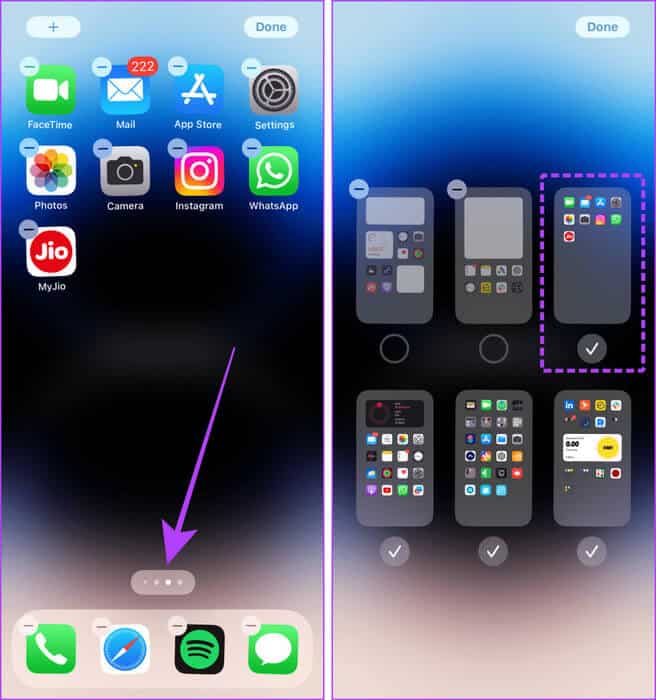 Edit-Home-Screen-Page-on-iPhone كيفية نقل أو إعادة ترتيب التطبيقات على iPhone