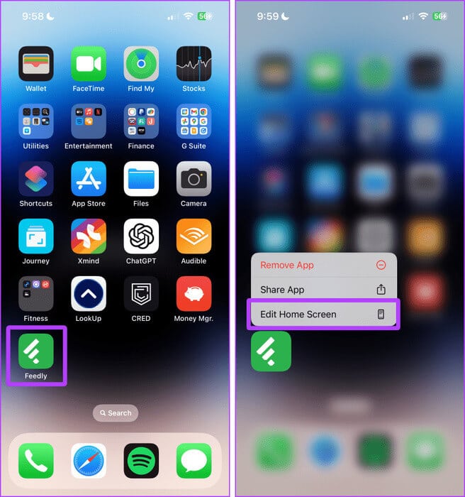 Edit-Home-Screen-iOS كيفية نقل أو إعادة ترتيب التطبيقات على iPhone
