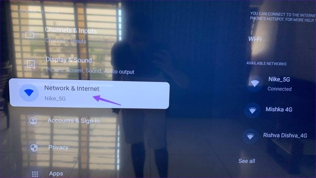 Google-TV-not-connecting-to-Wi-Fi-11-1024x576-1 أفضل 9 طرق لإصلاح عدم اتصال Google TV بشبكة Wi-Fi
