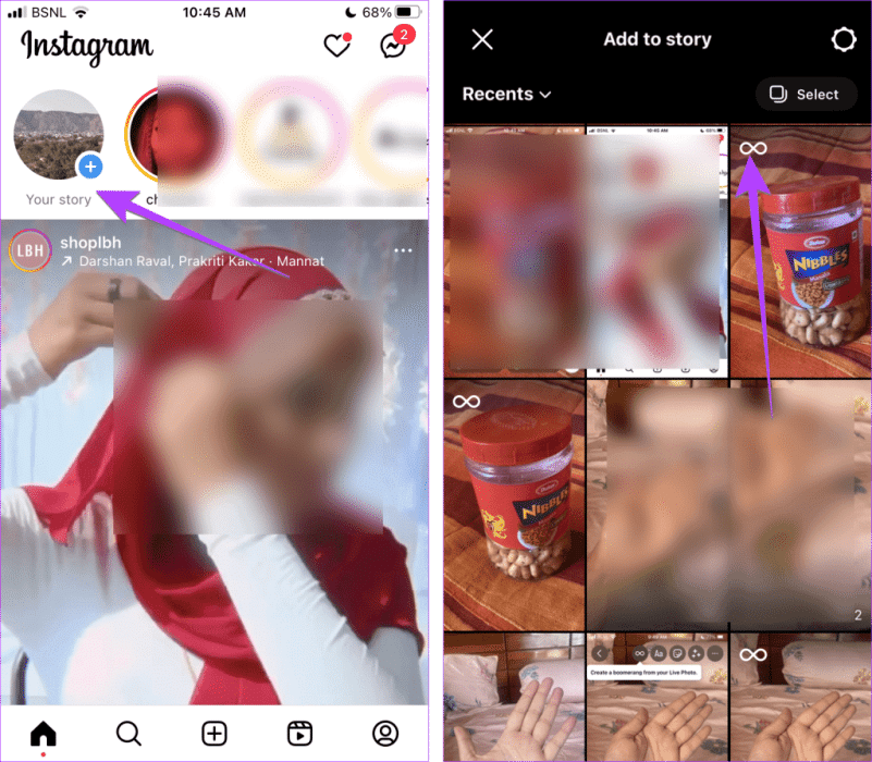 3 طرق لنشر صورة حية على قصة أو منشور على Instagram - %categories