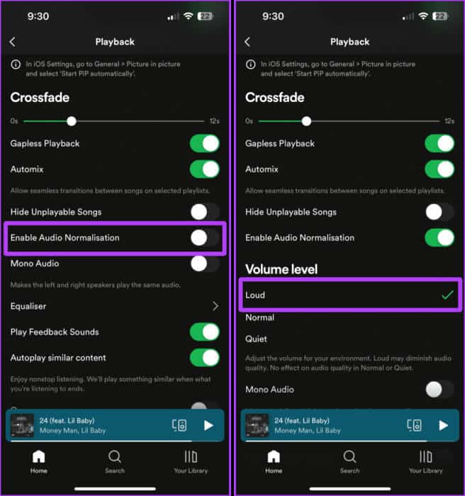 Make-Spotify-Louder-on-Mobile كيفية جعل Spotify أعلى صوتًا على سطح المكتب والهاتف المحمول