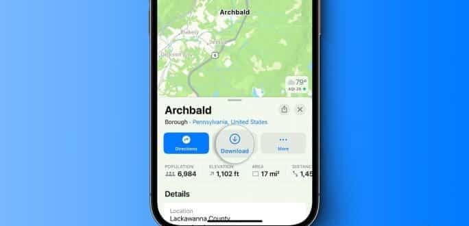 كيفية تنزيل واستخدام Apple Maps دون اتصال بالإنترنت على iPhone وiPad - %categories