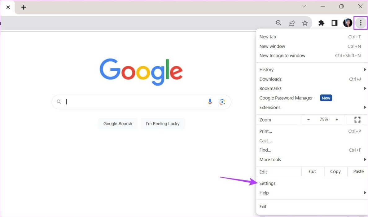 Open-Chrome-Settings-6-1536x905-1 10 طرق لإصلاح مشكلة "لا يمكن تسجيل الخروج من Facebook" على الهاتف المحمول وسطح المكتب