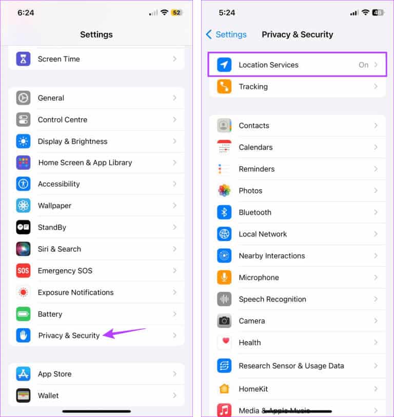 Open-Location-Settings-768x813-1 8 إصلاحات لعدم عمل أو عدم توفر iOS 17 Check In على iPhone