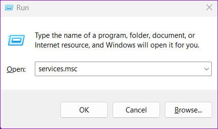 Open-Services-on-Windows-11-9 أفضل 6 إصلاحات لعدم عرض تطبيق Xbox الألعاب المثبتة على Windows