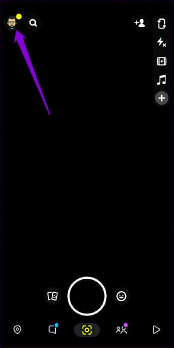 Open-Snapchat-Profile-2-513x1024-1 8 طرق لإصلاح عدم تشغيل مقاطع الفيديو في Snapchat على Android وiPhone