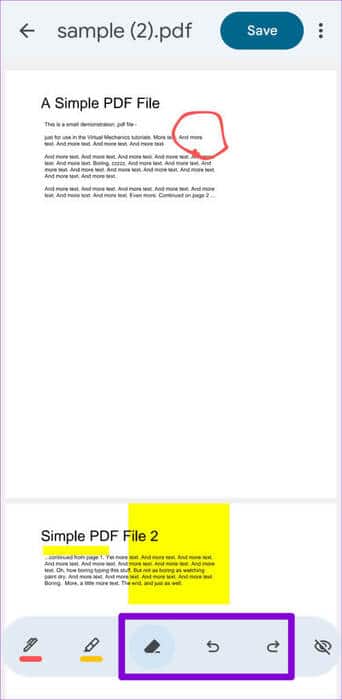 PDF-Editing-Tool-in-Google-Drive-App-500x1024-1 كيفية إضافة تعليق توضيحي إلى ملف PDF باستخدام تطبيق Google Drive على Android