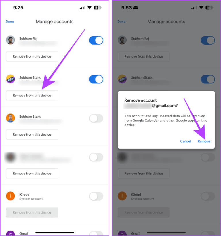 Remove-Calendar-in-Google-Calendar-on-iPhone-768x820-1 6 طرق سهلة لإزالة أو حذف Calendar من iPhone