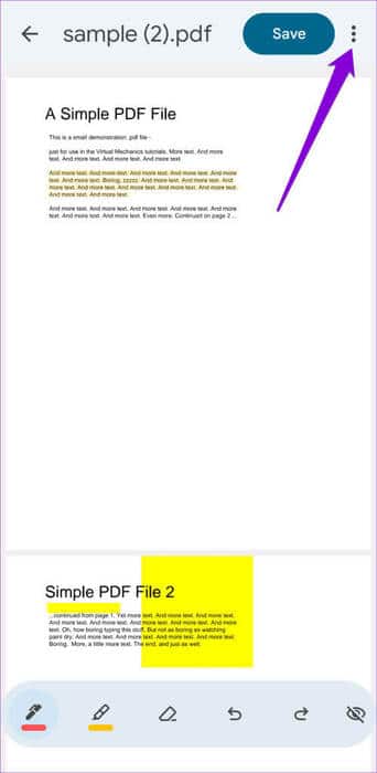 Save-PDF-as-Copy-in-Google-Drive-500x1024-1 كيفية إضافة تعليق توضيحي إلى ملف PDF باستخدام تطبيق Google Drive على Android