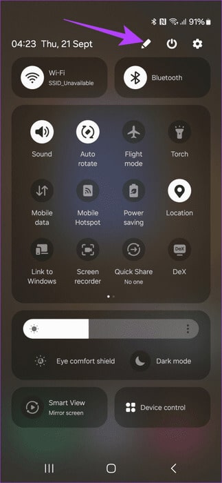 Simply-access-the-Quick-Settings-page-and-tap-on-the-Edit-icon-473x1024-1 8 أفضل نصائح وحيل Samsung One UI 6 التي يجب أن تعرفها