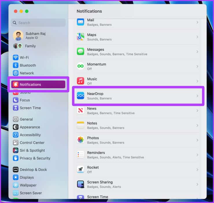 System-Settings-Mac-1024x968-1 4 طرق لنقل الملفات بين Mac وAndroid لاسلكيًا
