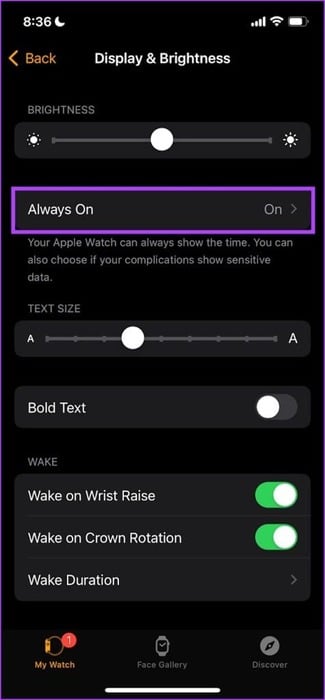 كيفية إيقاف تشغيل Always On Display على Apple Watch - %categories
