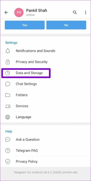 Telegram-Data-and-Storage-2-513x1024-1 كيفية إعداد اتصال الوكيل على Telegram على الهاتف المحمول وسطح المكتب