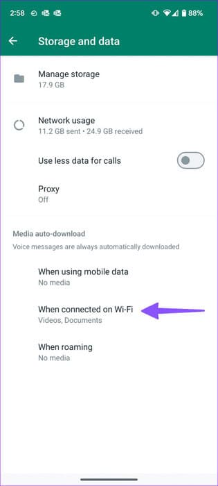 WhatsApp-videos-not-playing-11-461x1024-1 أفضل 9 طرق لإصلاح عدم تشغيل مقاطع فيديو WhatsApp على iPhone وAndroid