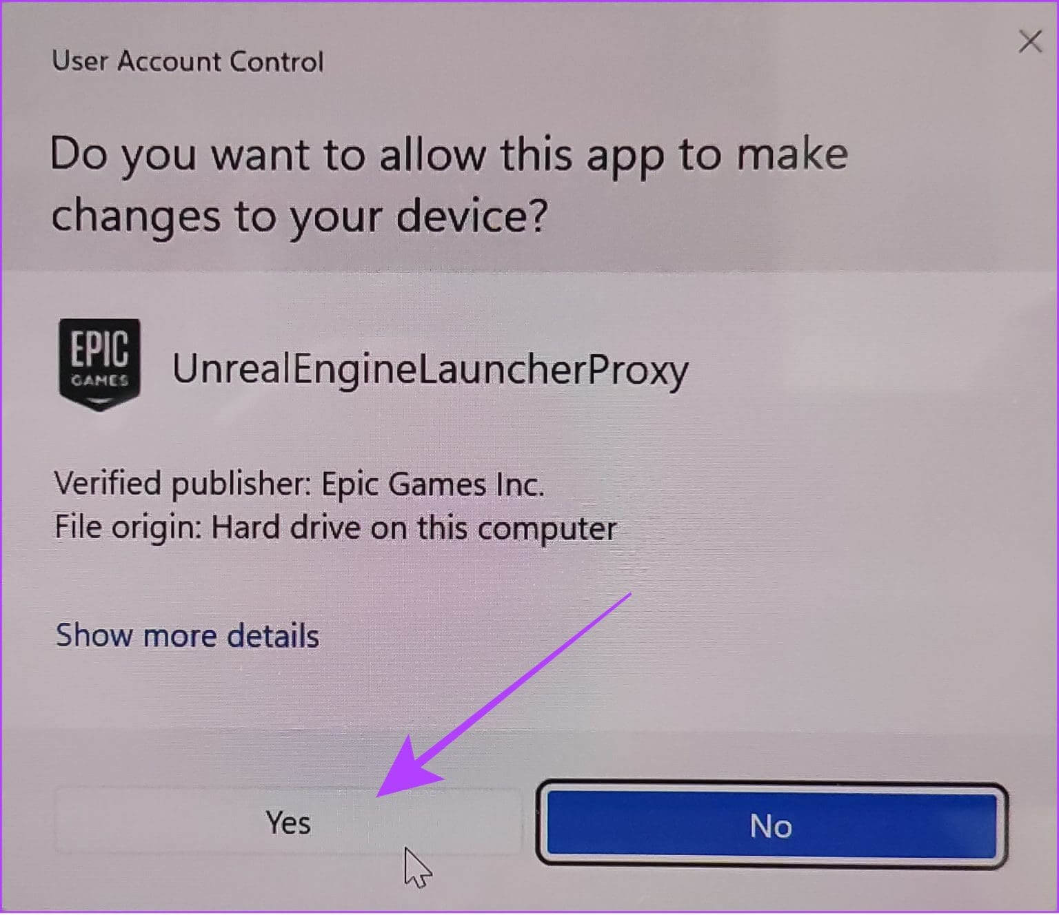 choose-Yes-to-confirm-2-1536x1328-2 15 طريقة لإصلاح تعطل لعبة Rocket League أو تجمدها